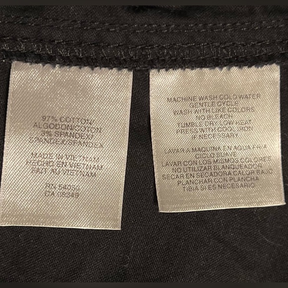 Jones New York Black Stretch Jacket Size XL - Picture 4 of 4